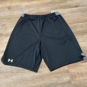 Under Armour Black Athletic Shorts- Size Large